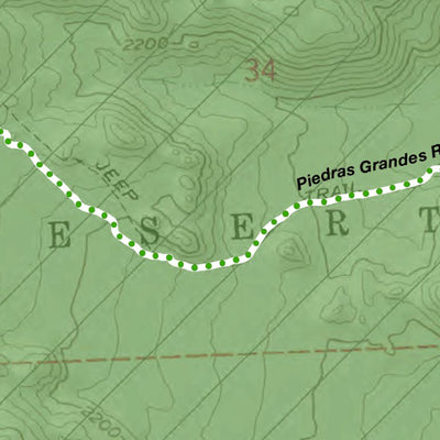 Avenza Systems Inc. Anza-Borrego Desert State Park - Piedras Grandes digital map