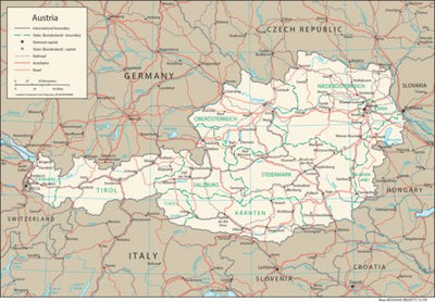 Avenza Systems Inc. Austria Transportation digital map