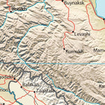 Avenza Systems Inc. Azerbaijan Physiography digital map