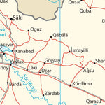 Avenza Systems Inc. Azerbaijan Transportation digital map