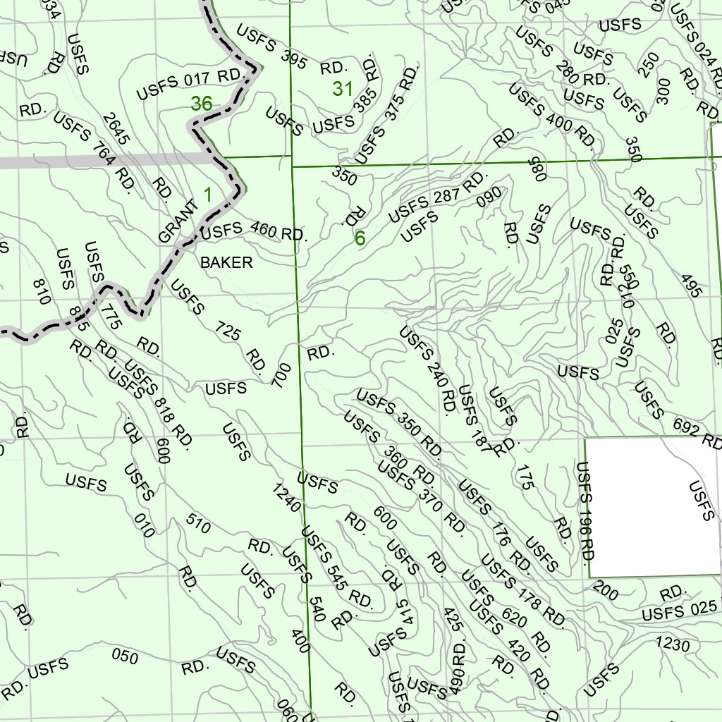Baker County Sheet 4 Map by Avenza Systems Inc. | Avenza Maps