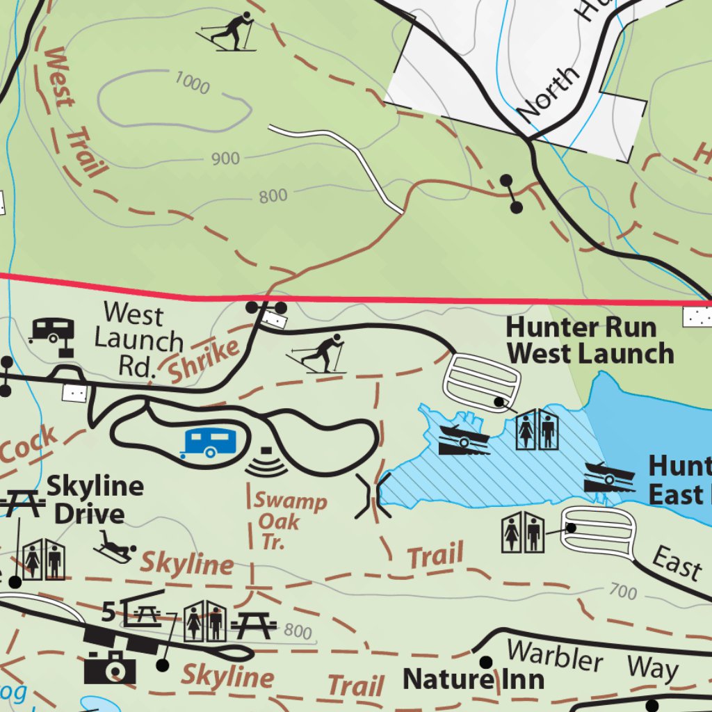 Bald Eagle State Park Map by Avenza Systems Inc.  Avenza Maps