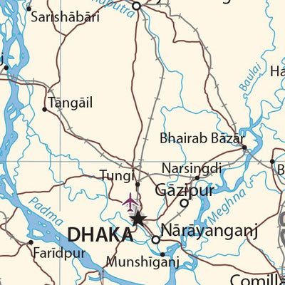 Avenza Systems Inc. Bangladesh Transportation digital map