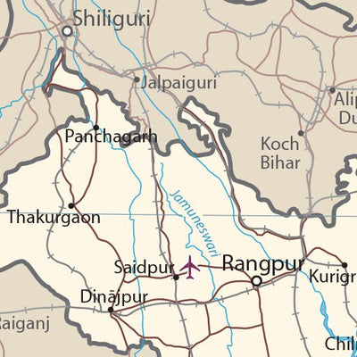 Avenza Systems Inc. Bangladesh Transportation digital map