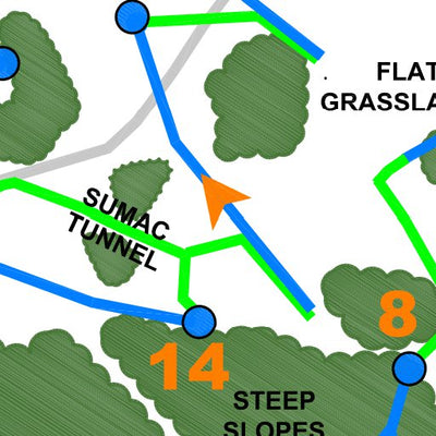 Avenza Systems Inc. Barrie Disc Golf Course Map digital map