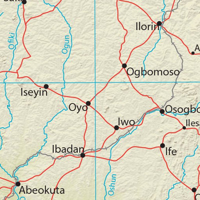 Avenza Systems Inc. Benin Physiography digital map
