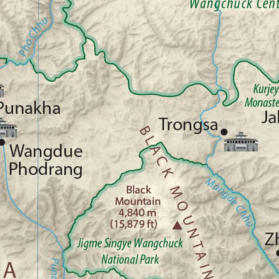 Avenza Systems Inc. Bhutan Physiography digital map