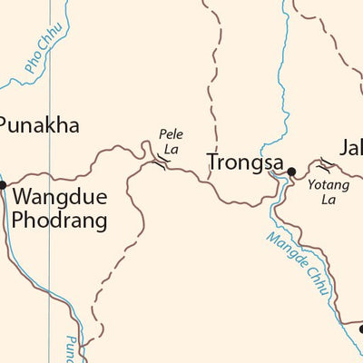 Avenza Systems Inc. Bhutan Transportation digital map