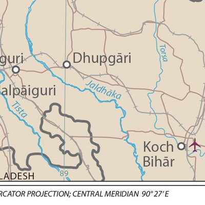 Avenza Systems Inc. Bhutan Transportation digital map