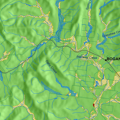 Avenza Systems Inc. Bogantungan digital map