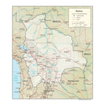 Avenza Systems Inc. Bolivia Physiography digital map