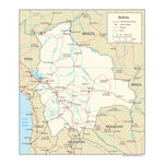 Avenza Systems Inc. Bolivia Transportation digital map