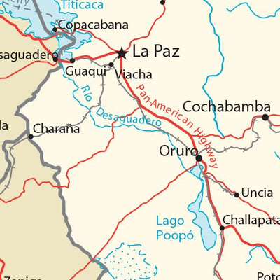 Avenza Systems Inc. Bolivia Transportation digital map