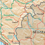 Avenza Systems Inc. Bosnia Herzegovina Physiography digital map