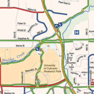 Avenza Systems Inc. Boulder, CO Cycling Routes digital map