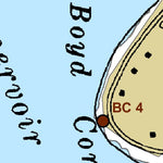 Avenza Systems Inc. Boyd Corners Angler Reservoir Map digital map