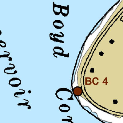 Avenza Systems Inc. Boyd Corners Angler Reservoir Map digital map