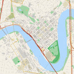 Avenza Systems Inc. Brisbane, Australia (Central) digital map