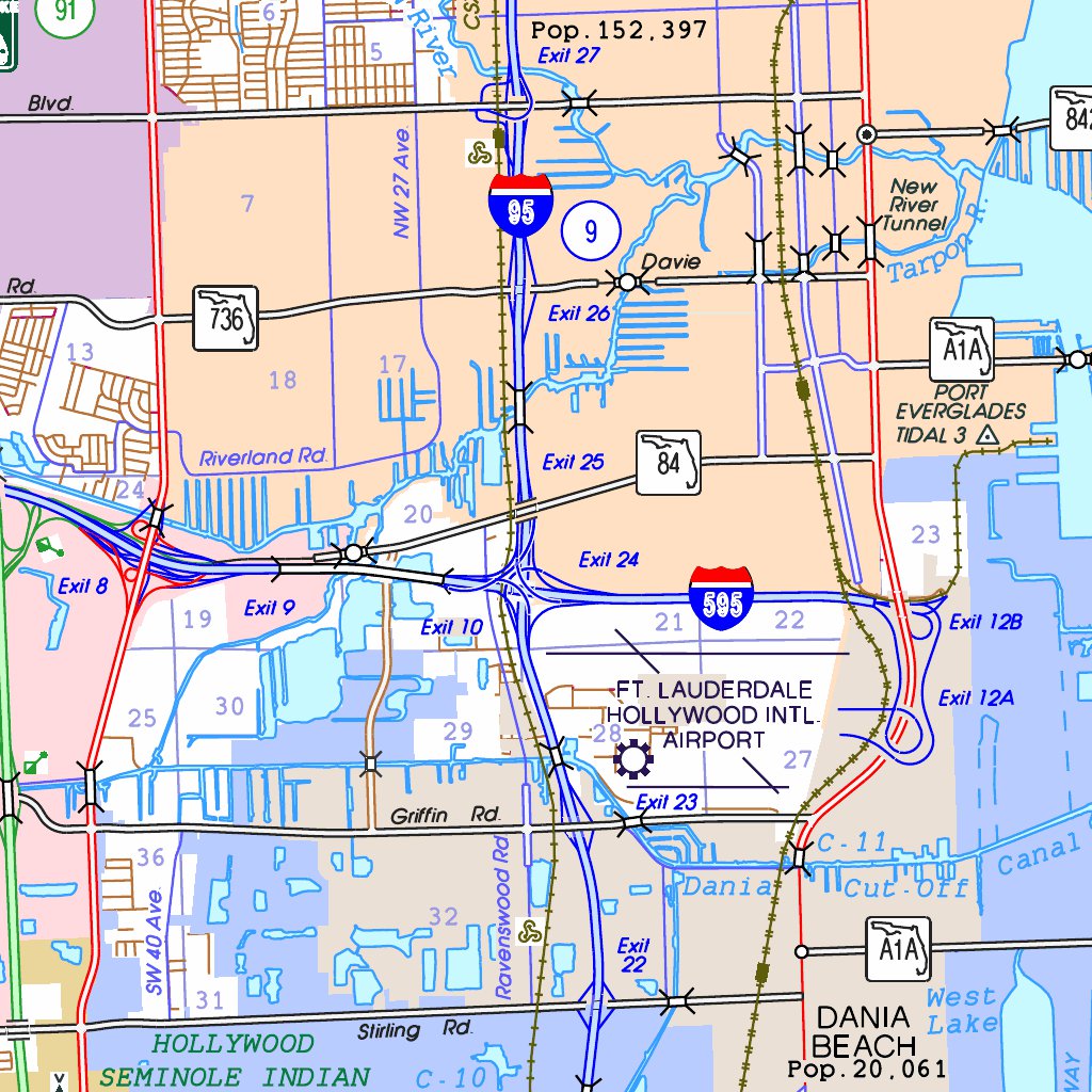 Broward Map by Avenza Systems Inc. | Avenza Maps