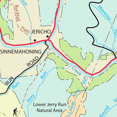 Avenza Systems Inc. Bucktail State Park Map digital map