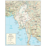 Avenza Systems Inc. Burma Physiography digital map