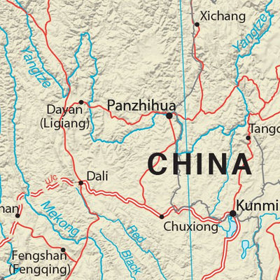 Avenza Systems Inc. Burma Physiography digital map