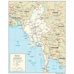 Avenza Systems Inc. Burma Transportation digital map