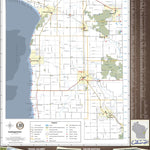 Avenza Systems Inc. Calumet County Roadmap digital map