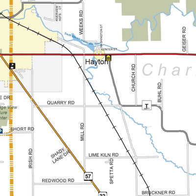 Avenza Systems Inc. Calumet County Roadmap digital map