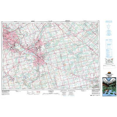 Avenza Systems Inc. Cambridge, 40 P/8 digital map