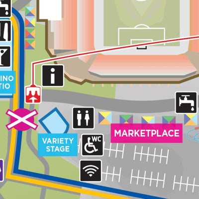 Avenza Systems Inc. Canadian National Exhibition Map digital map