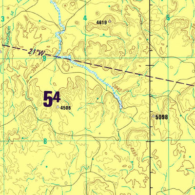 Avenza Systems Inc. Carnarvon, South Africa - sh-34-11 digital map