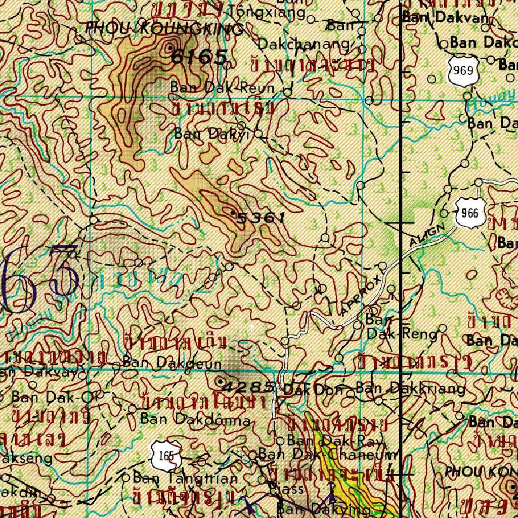 Chavan, Laos; Vietnam Map by Avenza Systems Inc. | Avenza Maps