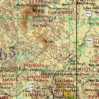 Avenza Systems Inc. Chavan, Laos; Vietnam digital map