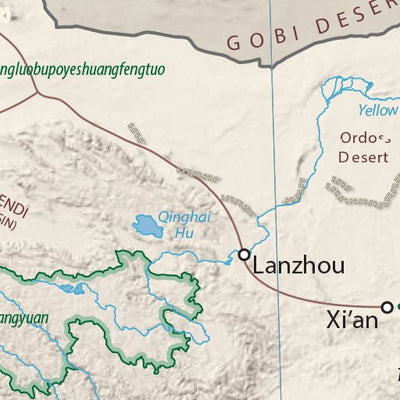 Avenza Systems Inc. China Physiography digital map