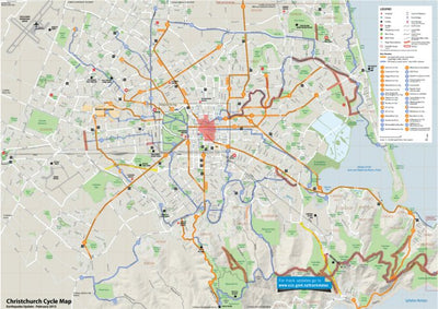Avenza Systems Inc. Christchurch Cycle Map digital map