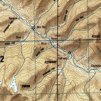 Avenza Systems Inc. Chushu, China/India digital map