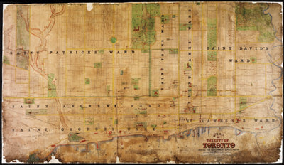 Avenza Systems Inc. City of Toronto Government Survey - 1862 digital map