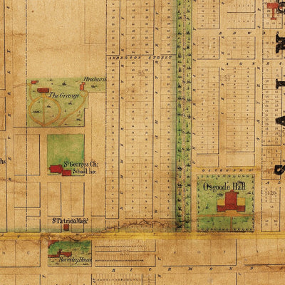 Avenza Systems Inc. City of Toronto Government Survey - 1862 digital map