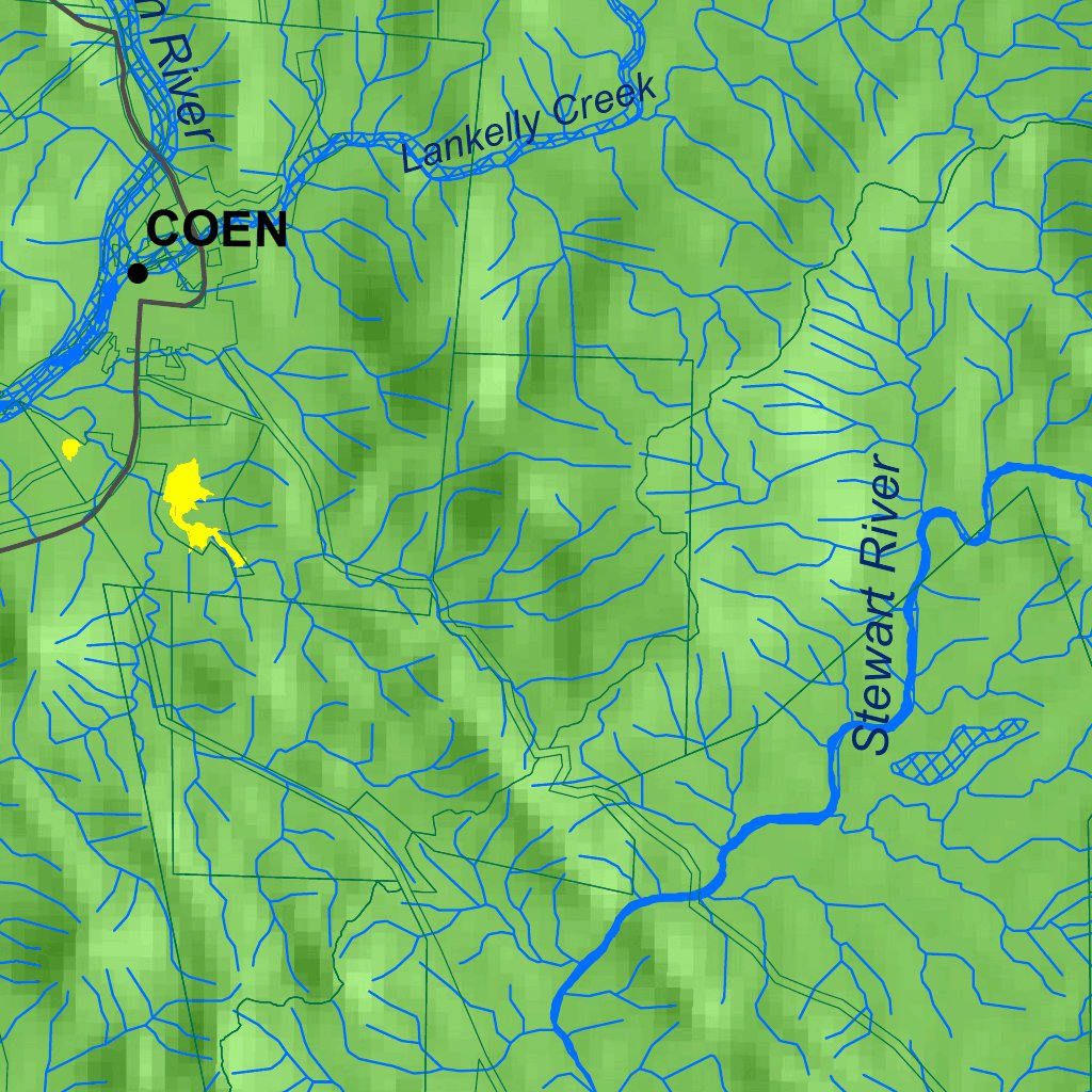 Ventza Map Coen Map by Avenza Systems Inc. | Avenza Maps