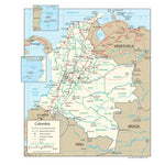 Avenza Systems Inc. Colombia Transportation digital map