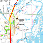 Avenza Systems Inc. Columbia County Sheet 1 digital map