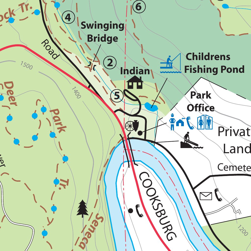 Cook Forest State Park Map by Avenza Systems Inc. | Avenza Maps