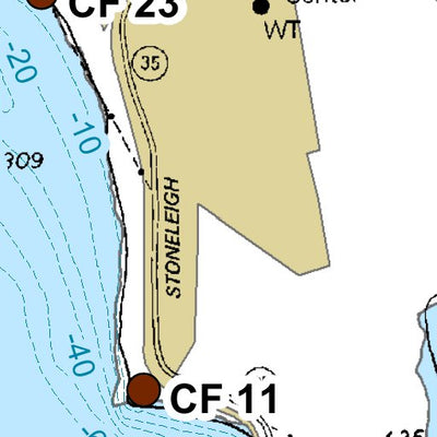 Avenza Systems Inc. Croton Falls Angler Reservoir Map digital map