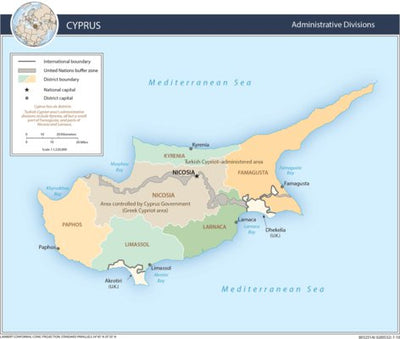 Avenza Systems Inc. Cyprus digital map