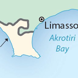 Avenza Systems Inc. Cyprus digital map