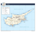 Avenza Systems Inc. Cyprus Transportation digital map