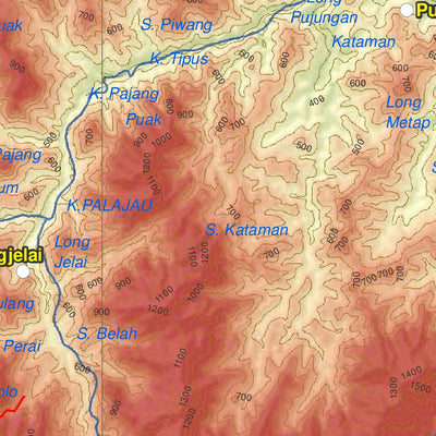 Avenza Systems Inc. D12: Malinau District digital map