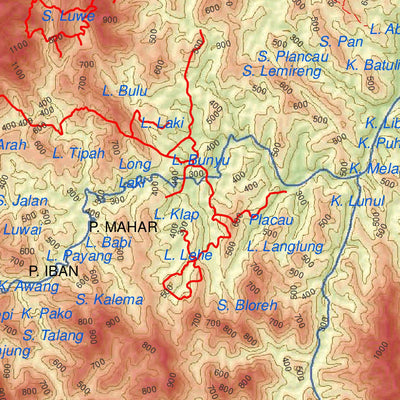 Avenza Systems Inc. D12: Malinau District digital map