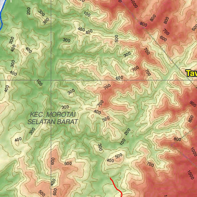 Avenza Systems Inc. D19: Morotai District digital map